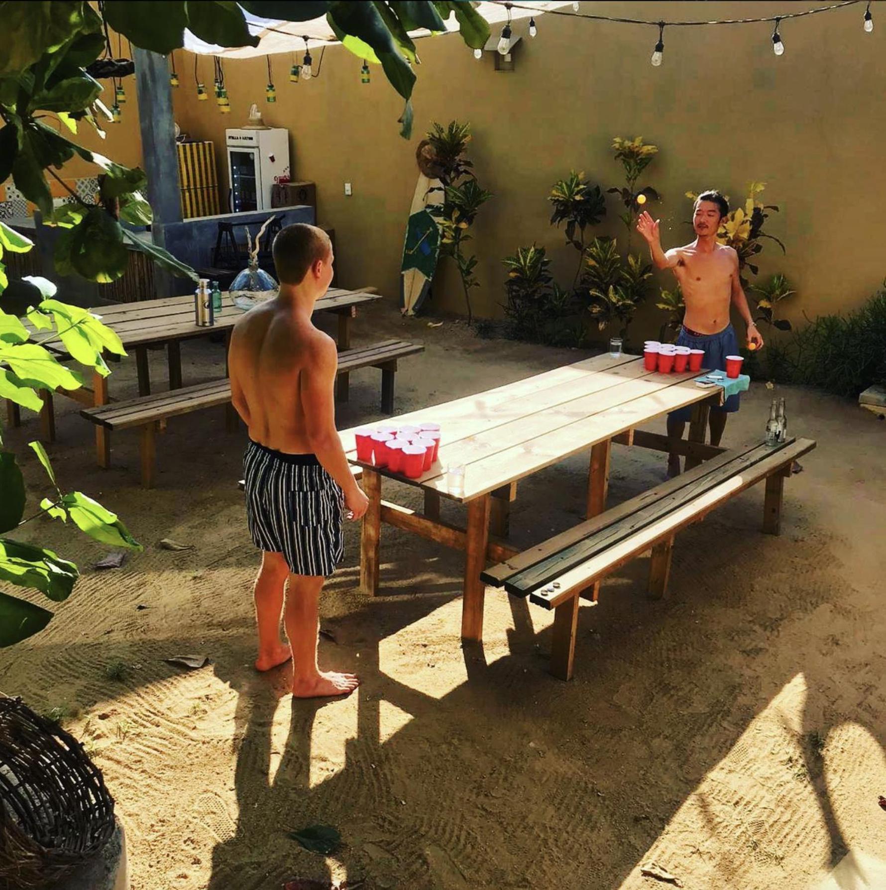 La Palmera Hostel プエルト・エスコンディード エクステリア 写真
