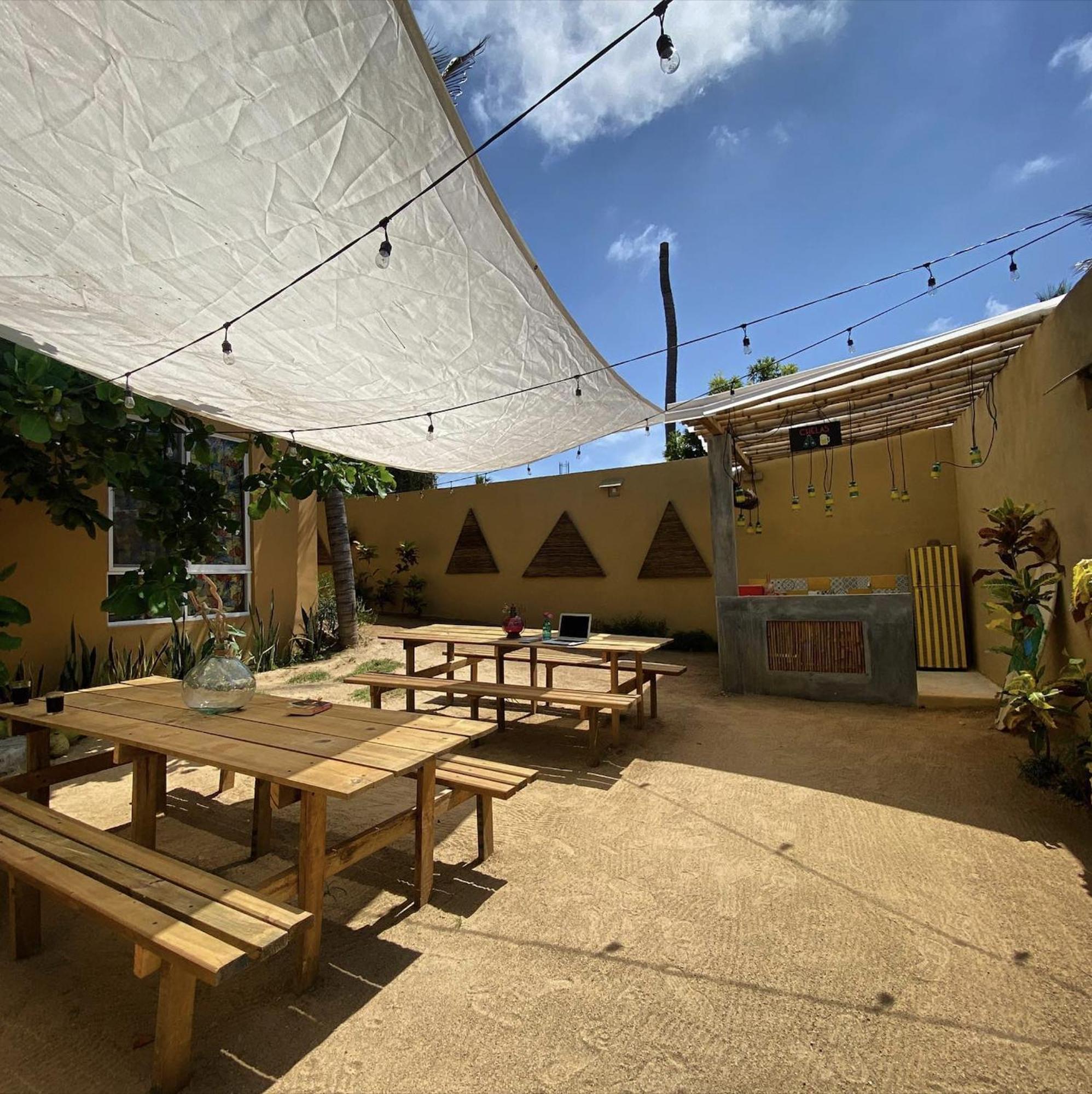 La Palmera Hostel プエルト・エスコンディード エクステリア 写真
